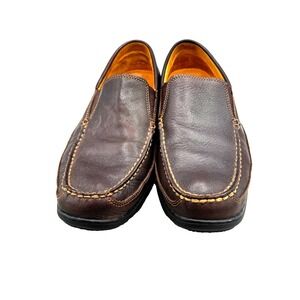 Sperry Top Sider Gold Cup Loafers Shoes Men 's 10 W Brown Leather STS14717